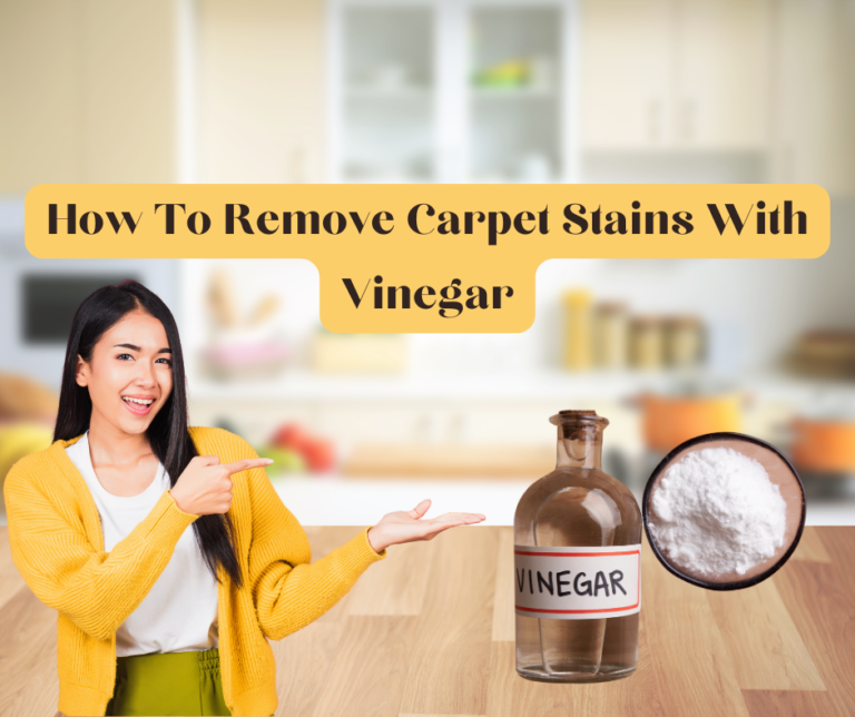 How To Remove Carpet Stains With Vinegar