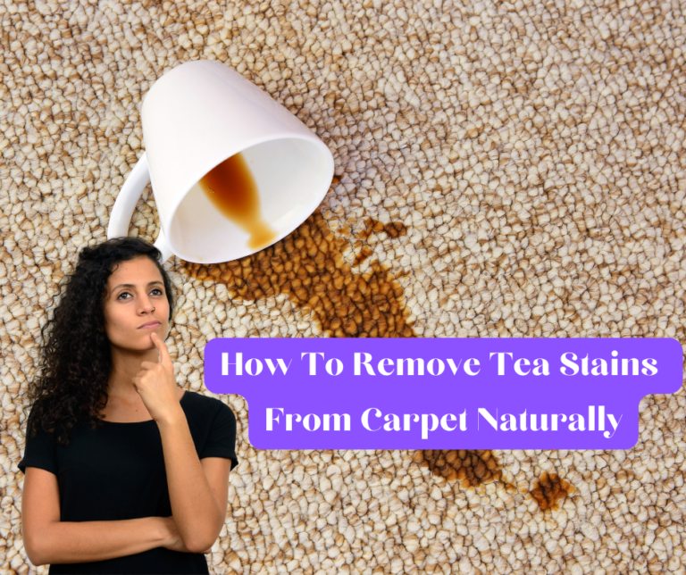How To Remove Tea Stains From Carpet Naturally